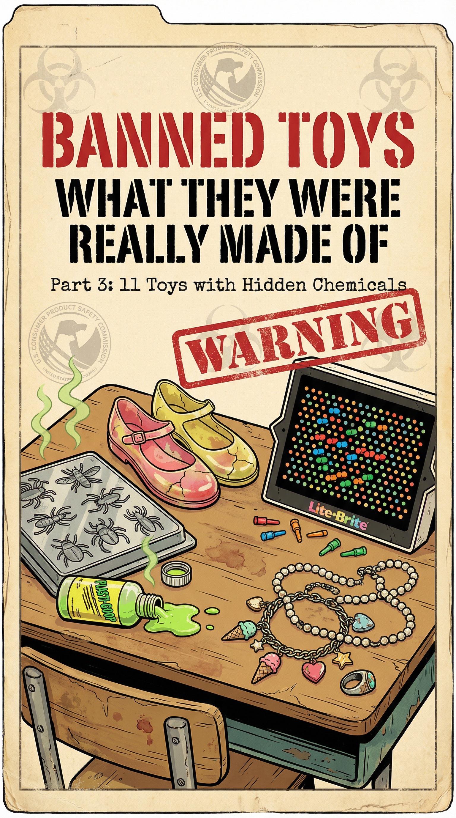 Banned Toys: The Ones They Pulled Off the Shelves