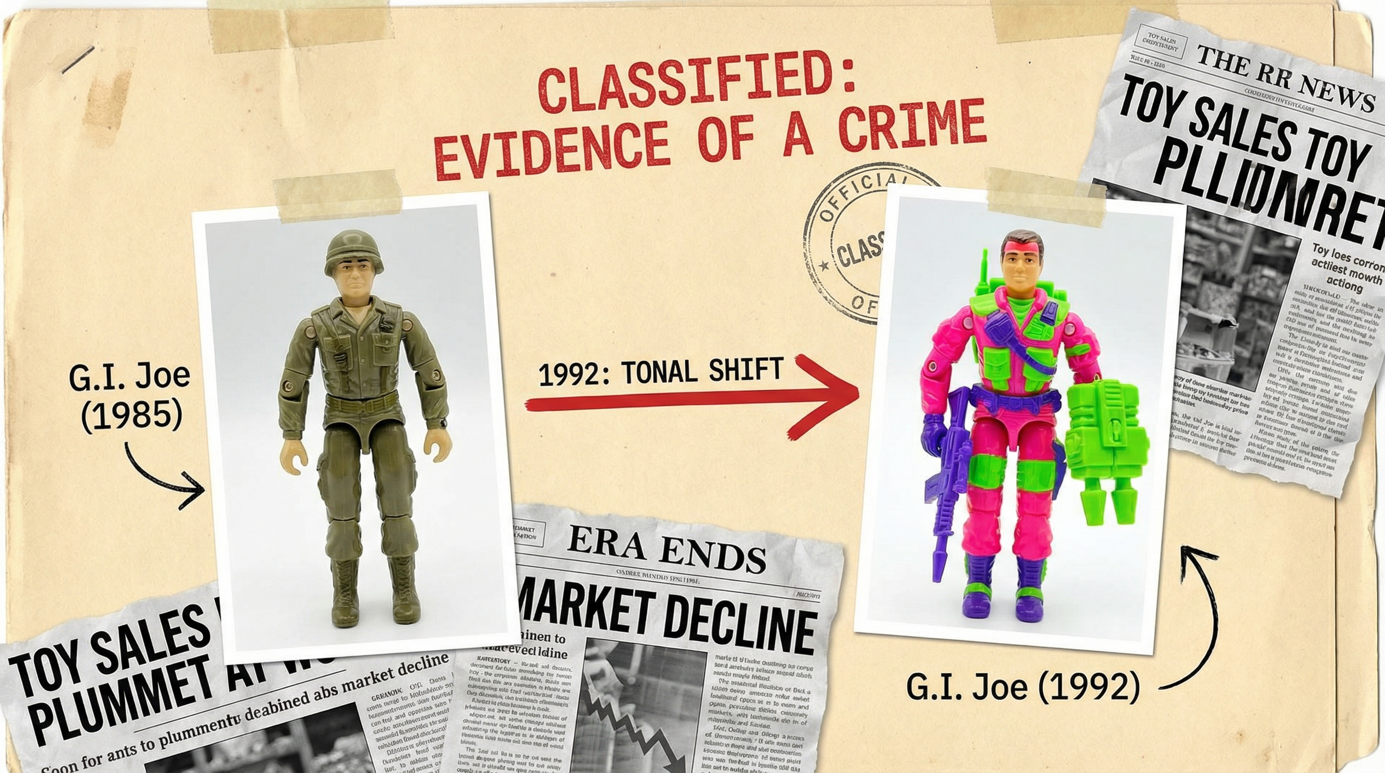 How the Neon Era Almost Killed G.I. Joe