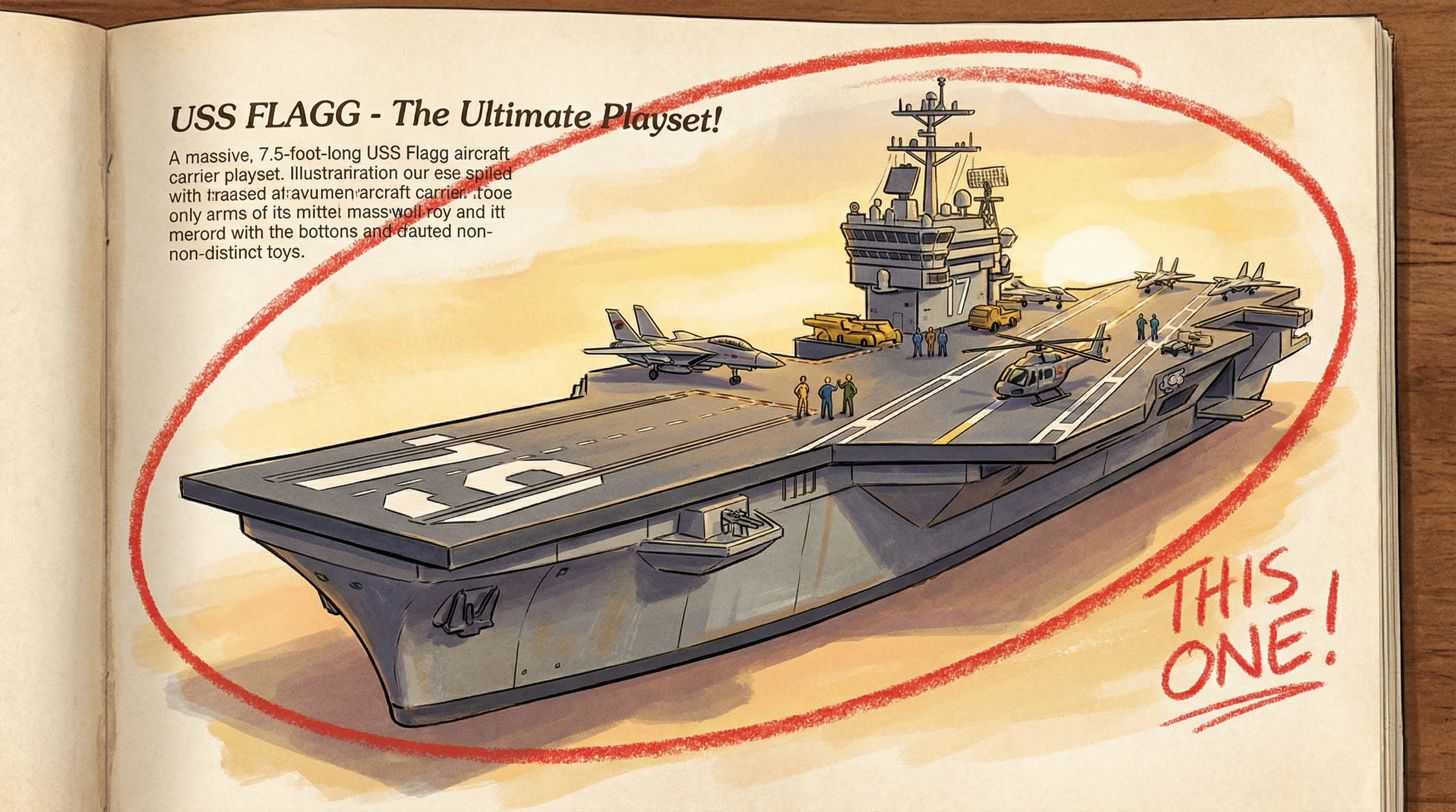 The USS Flagg: The Toy That Was Never Supposed to Exist